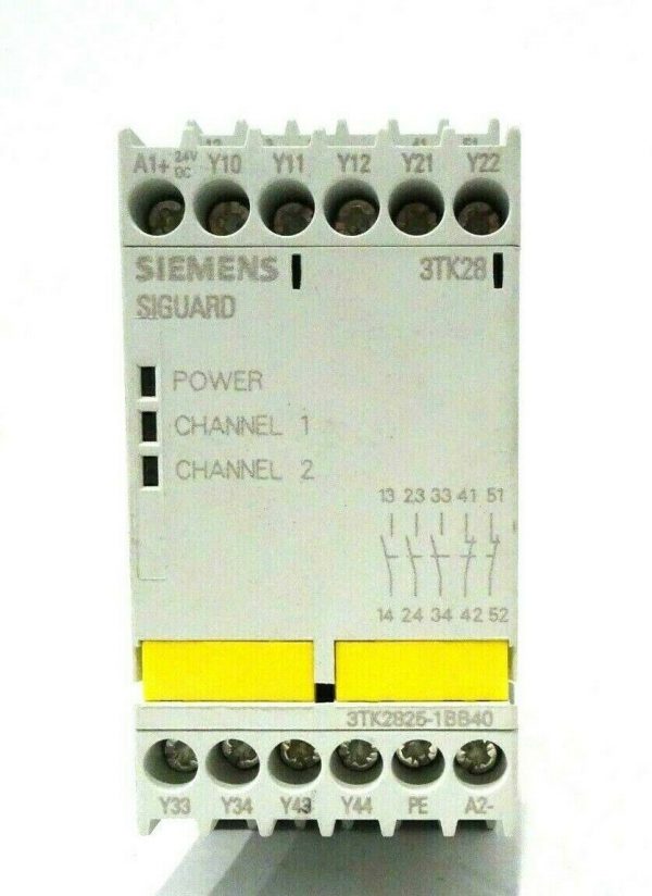 NEW SIEMENS 3TK2825-1BB40 SAFETY RELAY 3TK28251BB40 - Image 3