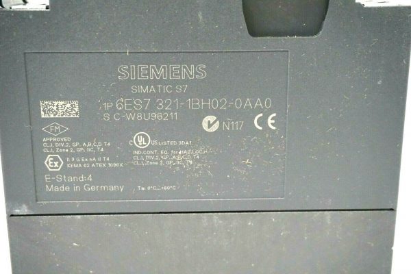 NEW SIEMENS 6ES7 321-1BH02-0AA0 INPUT MODULE 6ES73211BH020AA0 - Image 4