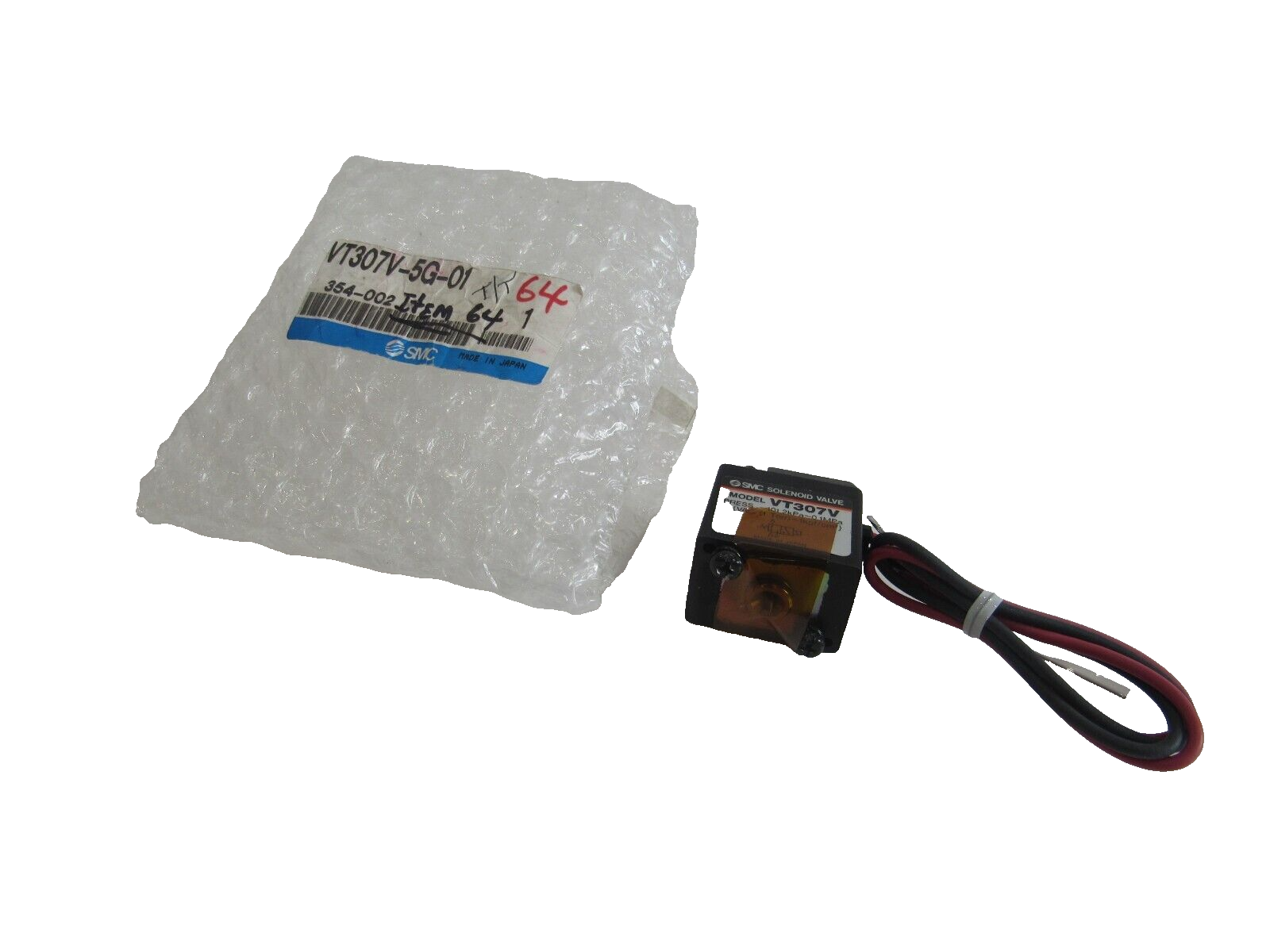 NEW SMC VT307V-5G-01 SOLENOID VALVE VT307V 5G01