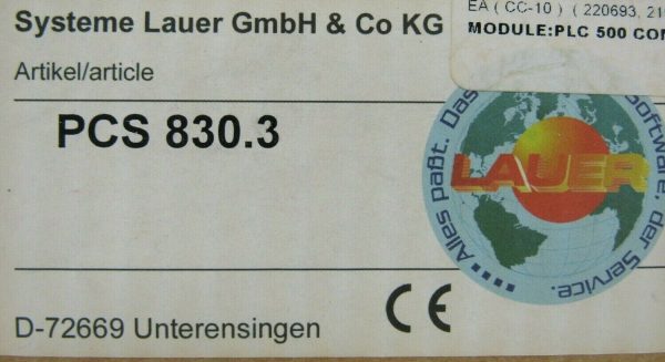 NEW SYSTEME LAUER PCS830-3 MODULE PCS8303 - Image 6