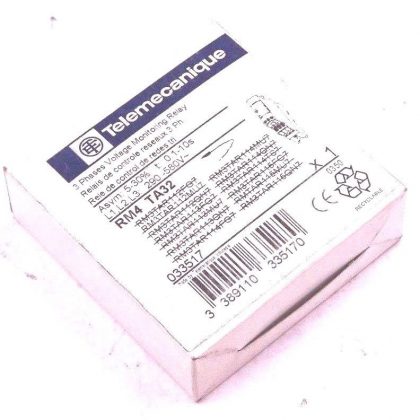 NEW TELEMECANIQUE RM4 TA32 3 PHASE VOLTAGE MONITORING RELAY RM4TA32