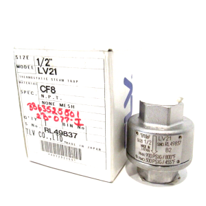 NEW TLV LV21 THERMOSTATIC STEAM TRAP 1/2"
