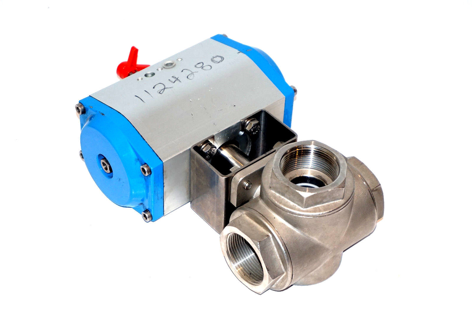 NEW TRIGRESS 6341 BAAR ACTUATOR WITH PN63-14408 3 WAY CHECK VALVE 6341 PN6314408 - Image 3