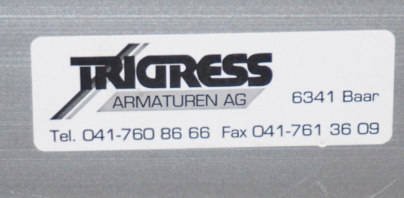 NEW TRIGRESS 6341 BAAR ACTUATOR WITH PN63-14408 3 WAY CHECK VALVE 6341 PN6314408 - Image 4