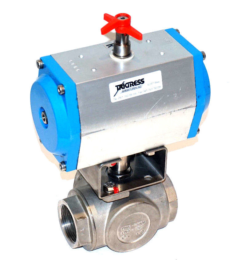NEW TRIGRESS 6341 BAAR ACTUATOR WITH PN63-14408 3 WAY CHECK VALVE 6341 PN6314408