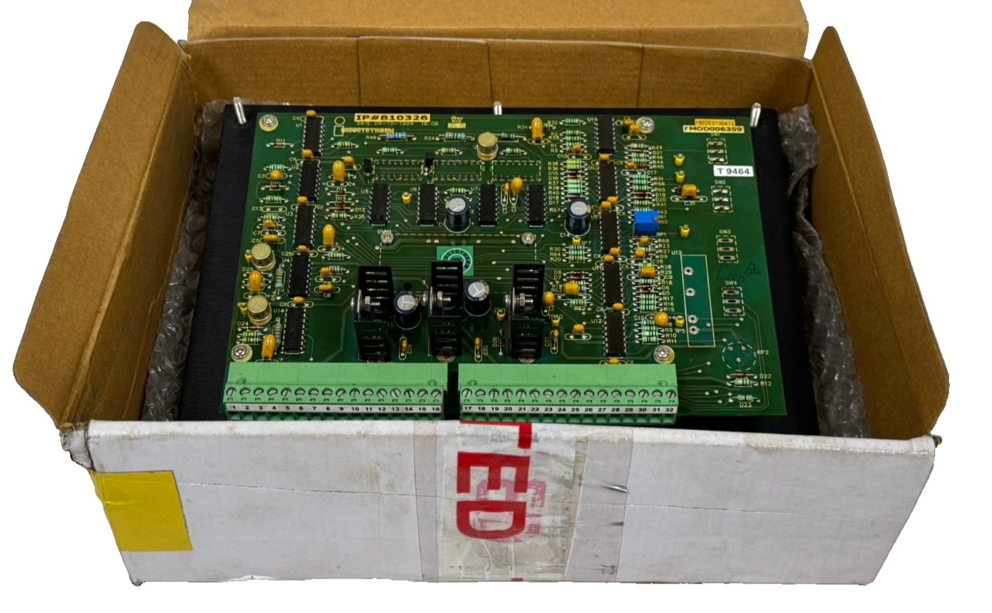 USED INDUCTOTHERM FMOD006359 GLD CONTROL PANEL 810326 - SB Industrial ...