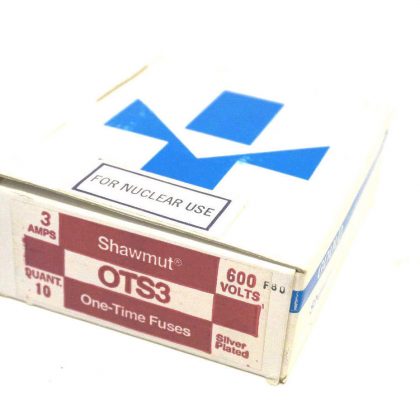 10 NEW GOULD SHAWMUT OTS3 FUSES