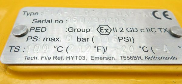 HYTORK EIA-XL0221-DAG-A00 ACTUATOR EIAXL0221DAGA00 (NEW) - Image 7