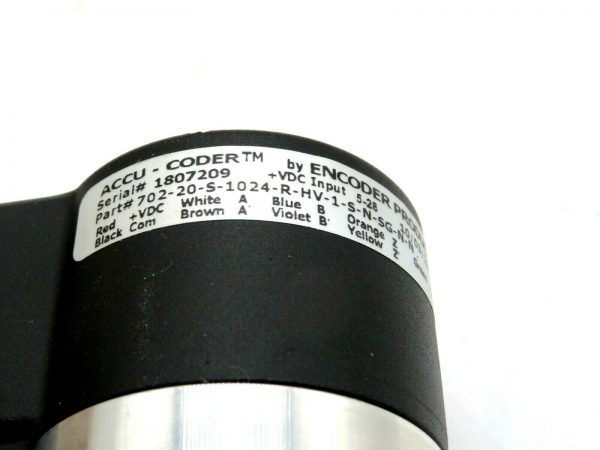 NEW ACCU-CODER 702-20-S-1024-R-HV-1-S-N-SG-N-N ENCODER 70220S1024RHV1SNSGNN - Image 3