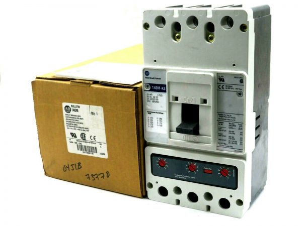 NEW ALLEN BRADLEY 140M-K8P-D40 CIRCUIT BREAKER 140M 400 AMP SERIES A 140MK8PD40