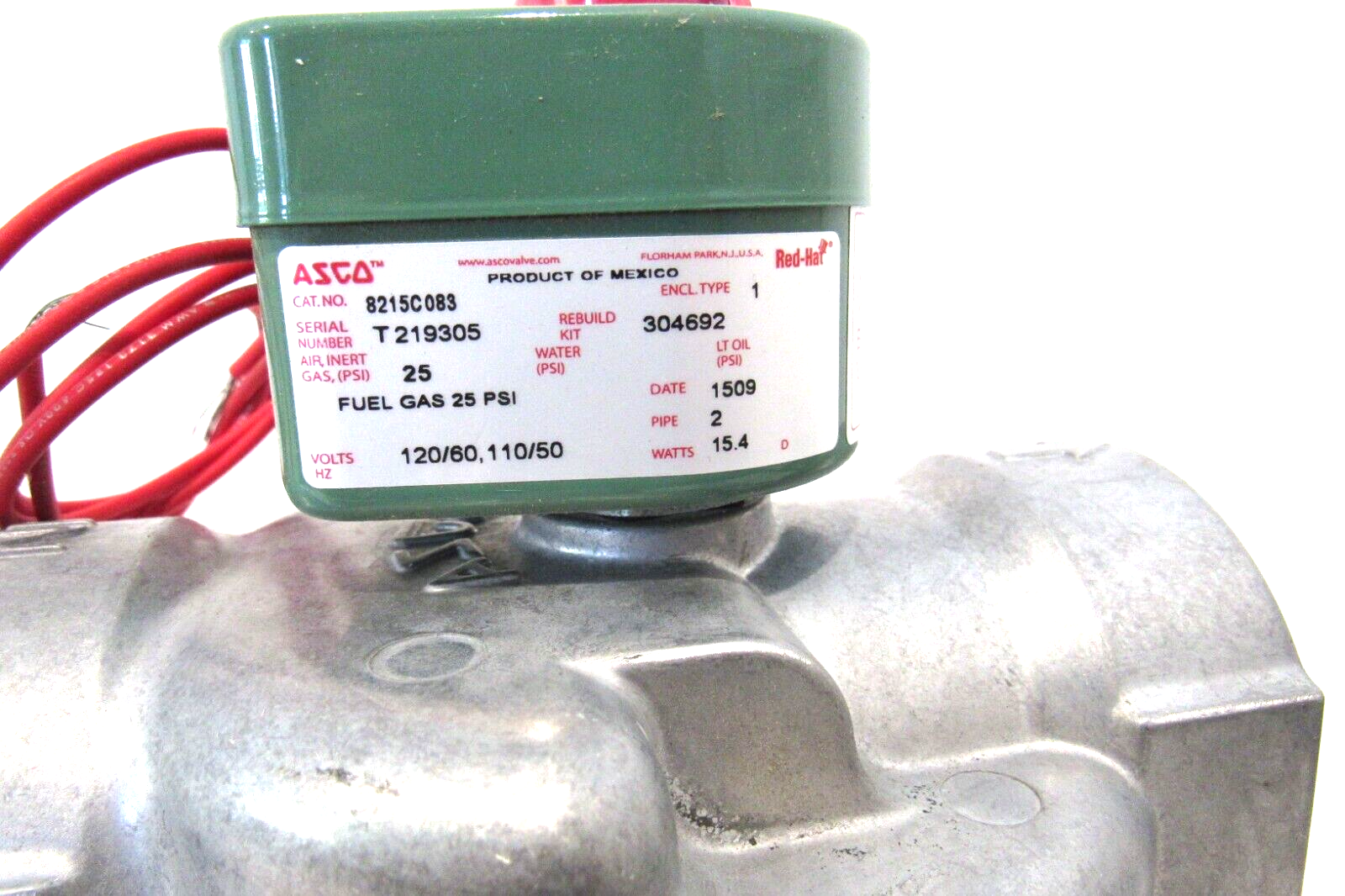 NEW ASCO 8215C083 SOLENOID VALVE 120/60,110/50 - SB Industrial Supply, Inc.