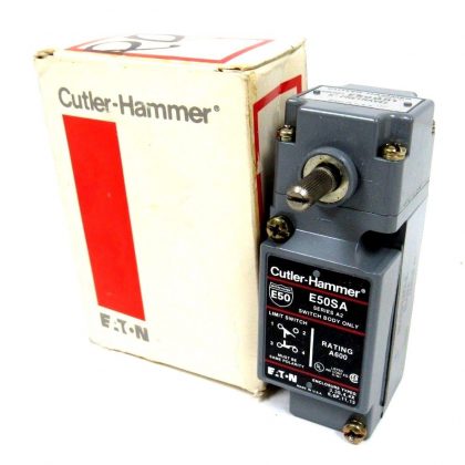 NEW CUTLER HAMMER E50ARI LIMIT SWITCH E50DR1 E50SA