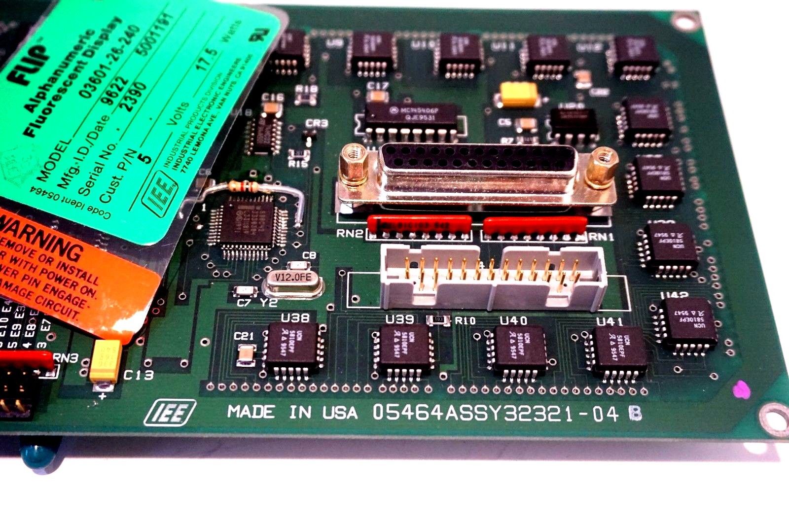 NEW IEE 03601-26-240 FLUORESCENT DISPLAY VACUUM 0360126240 - Image 3