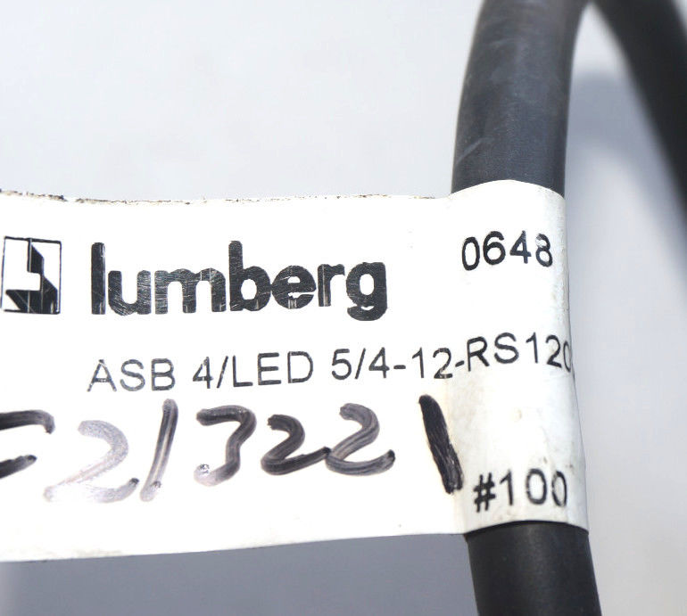 NEW LUMBERG ASB-4-LED-5-4-12-RS120M CONNECTOR ASB4LED5412RS120 - Image 3