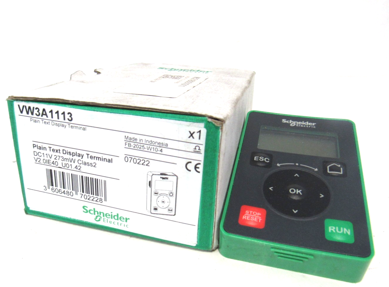 NEW SCHNEIDER ELECTRIC VW3A1113 DISPLAY TERMINAL