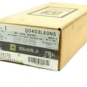 NEW SEALED SQUARE D Q0403L60NS LOAD CENTER