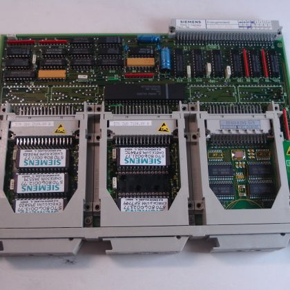 NEW SIEMENS 6FX1-120-7BA01 ADAPTER FOR MONITOR 6FX11207BA01 WITH 3 MEMORY BOARDS