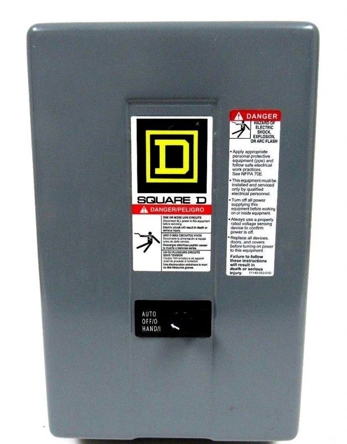 NEW SQAURE D 8903LXG80V02CR6 LIGHTING CONTACTOR 8 POLE SER. B - Image 3