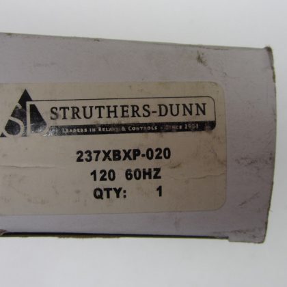 NEW STRUTHERS DUNN 237XBXP-020 RELAY 237XBXP020