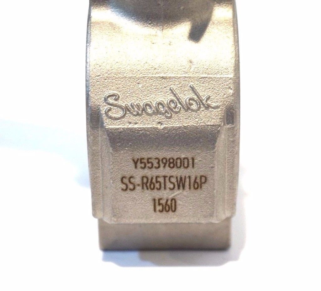 NEW SWAGELOK SS-R65TSW16P BALL VALVE SSR65TSW16P - Image 3