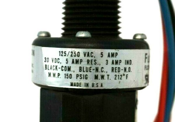 NEW W.E. ANDERSON MODEL V8 FLOWTECT FLOW SWITCH - Image 4