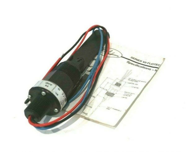 NEW W.E. ANDERSON MODEL V8 FLOWTECT FLOW SWITCH