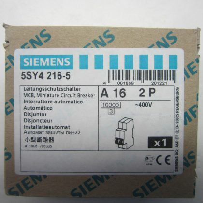 New Siemens 5SY4-216-5 Circuit Breaker 5SY42165