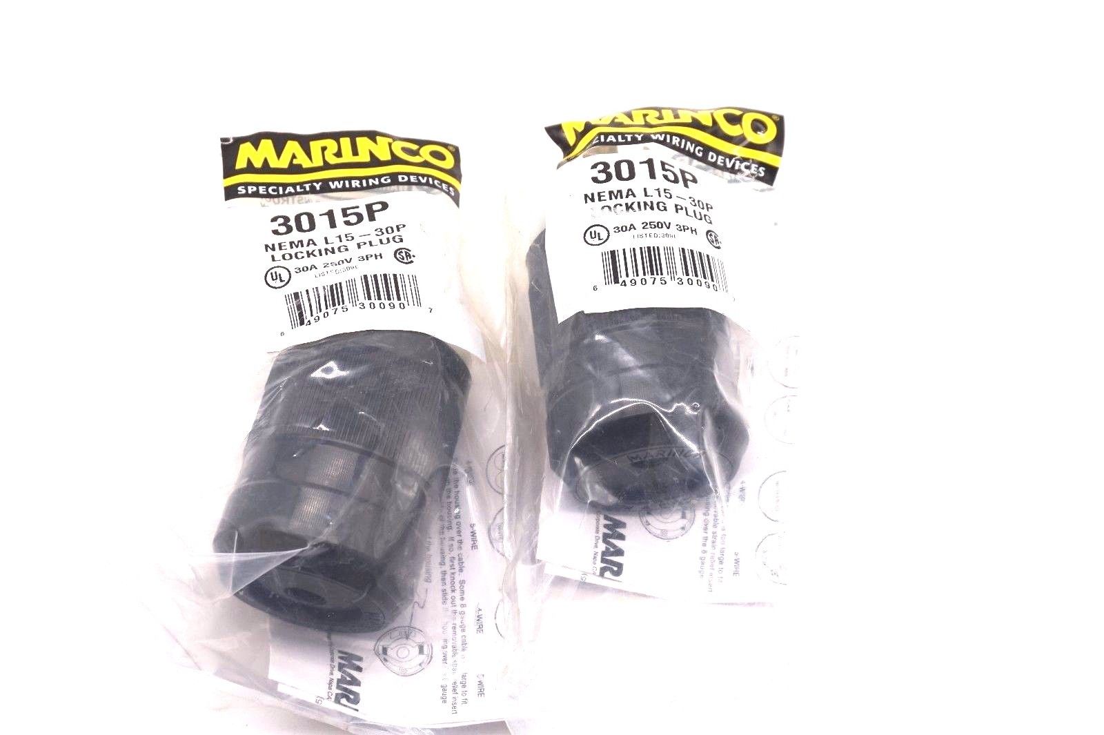 2 NEW MARINCO 3015P LOCKING PLUG