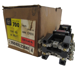 ALLEN BRADLEY 700-BXL220A1 AC RELAY 700BXL220A1 SERIES A NEW, SURPLUS