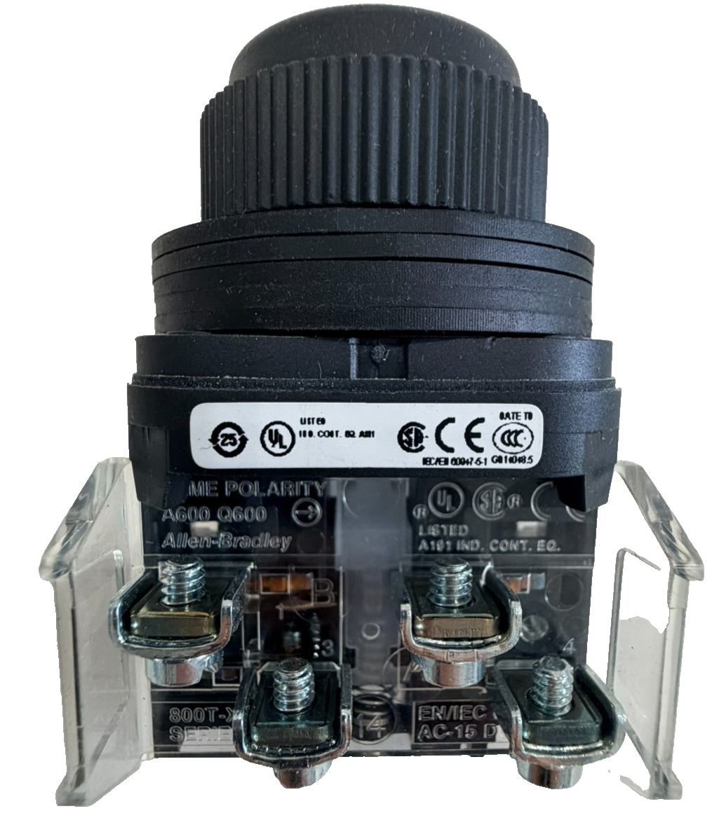 ALLEN BRADLEY 800H-R2A MOMENTARY PUSH BUTTON SER. G 800HR2A NEW, SURPLUS - Image 4