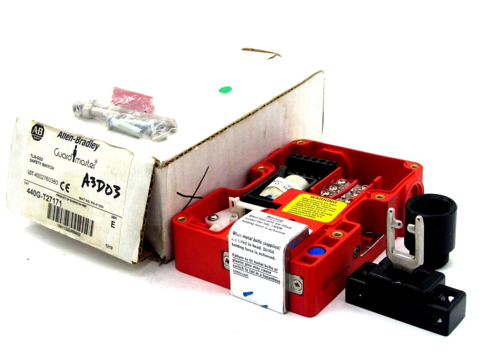 NEW ALLEN BRADLEY 440G-T27171 SAFETY SWITCH SERIES E 440GT27171