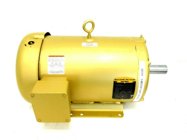 Em3708t NEW BALDOR EM3708T MOTOR 5HP 230/460V 1165 RPM 1-3/8