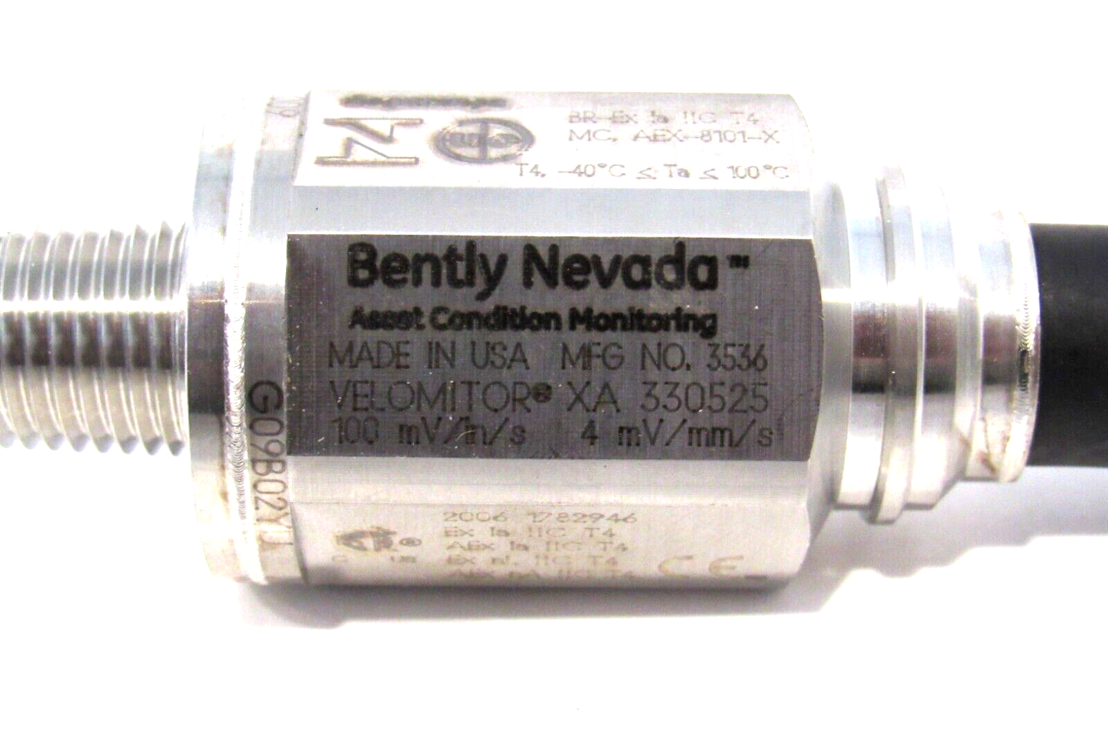NEW BENTLY NEVADA 330525 VELOMITOR - SB Industrial Supply, Inc.