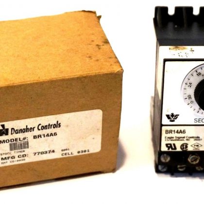NEW DANAHER CONTROLS BR14A6 STOCK TIMER