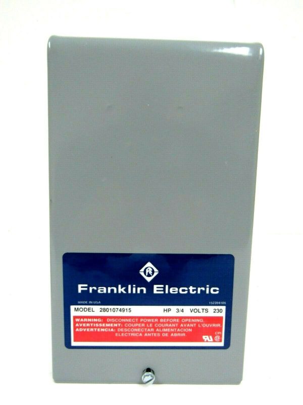 NEW FRANKLIN ELECTRIC 280-107-4915 CONTROL BOX 2801074915 - Image 3