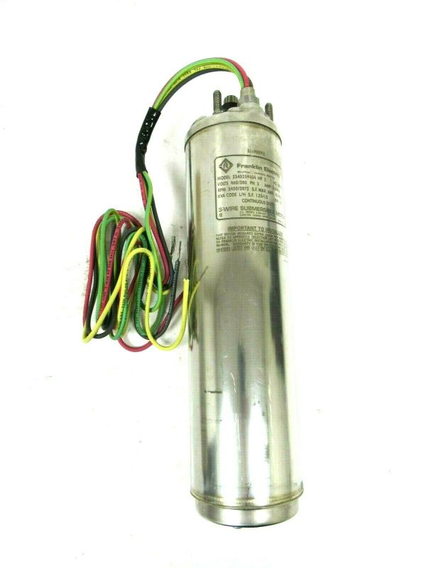NEW GRUNDFOS FRANKLIN 8236F006 SUBMERSABLE MOTOR 2HP 3 WIRE 460V 8236F006 - Image 3