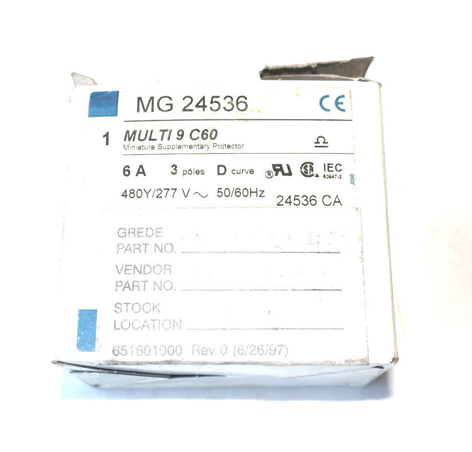 NEW MERLIN GERIN MG24536 CIRCUIT BREAKER