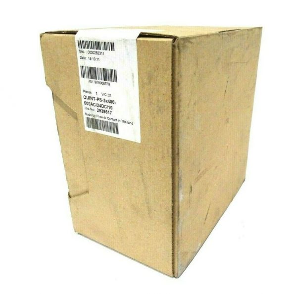 NEW PHOENIX CONTACT QUINT-PS-3X400-500AC /24DC /10 POWER SUPPLY 2938617