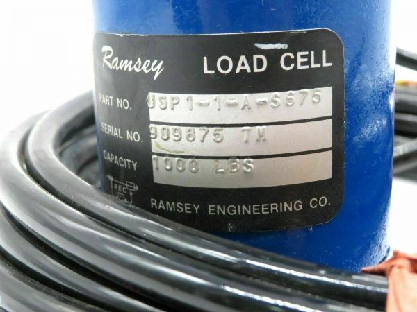 NEW RAMSEY USP1-1-A-S675 LOAD CELL 1000 LBS USP11AS675 - Image 4