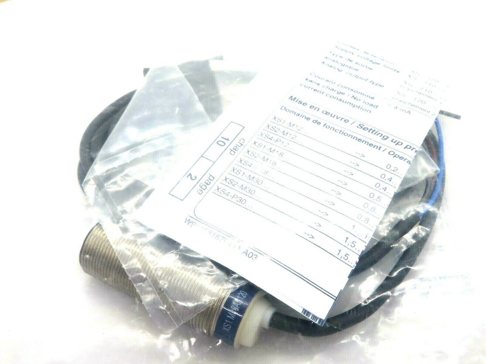 NEW SEALED TELEMECANIQUE XS1M18AB120 PROXIMITY SWITCH - Image 4