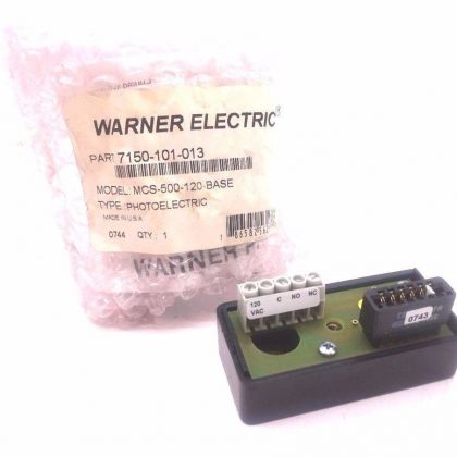 NEW WARNER ELECTRIC 7150-101-013 PHOTOELECTRIC MODULE 7150101013