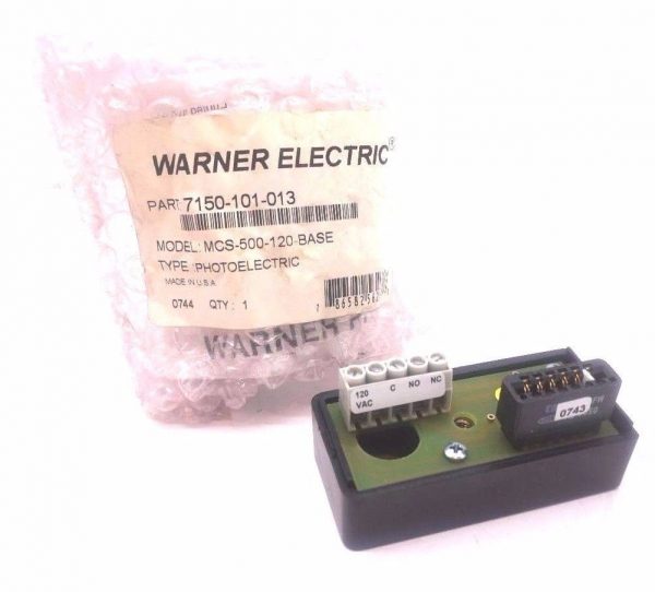 NEW WARNER ELECTRIC 7150-101-013 PHOTOELECTRIC MODULE 7150101013