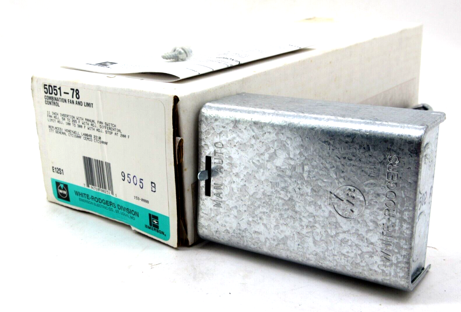 NEW WHITE RODGERS 5D51-78 COMBINATION FAN AND LIMIT CONTROL 5D5178 - SB ...