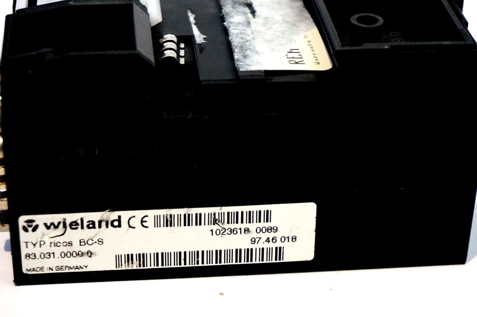 WIELAND 83.031.0000.0 INTERBUS MODULE 8303100000 - Image 3