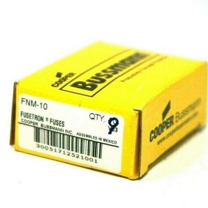 9 NEW BUSSMANN FNM-10 FUSES FNM10