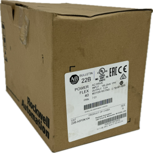 ALLEN BRADLEY 22B-A5P0N104 POWERFLEX 40 1HP FRN: 7.01 SER. A NEW SURPLUS