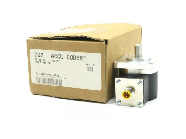 NEW ACCU-CODER 702-G0600QPU-0005 SHAFT ENCODER 702G0600QPU0005