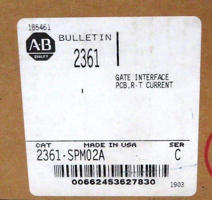 NEW ALLEN BRADLEY 2361-SPM02A GATE INTERFACE PC BOARD SER.C 2361SPM02A - Image 4