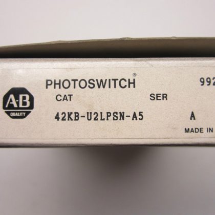 NEW ALLEN BRADLEY 42KB-U2LPSN-A5 PHOTOSWITCH 42KBU2LPSNA5