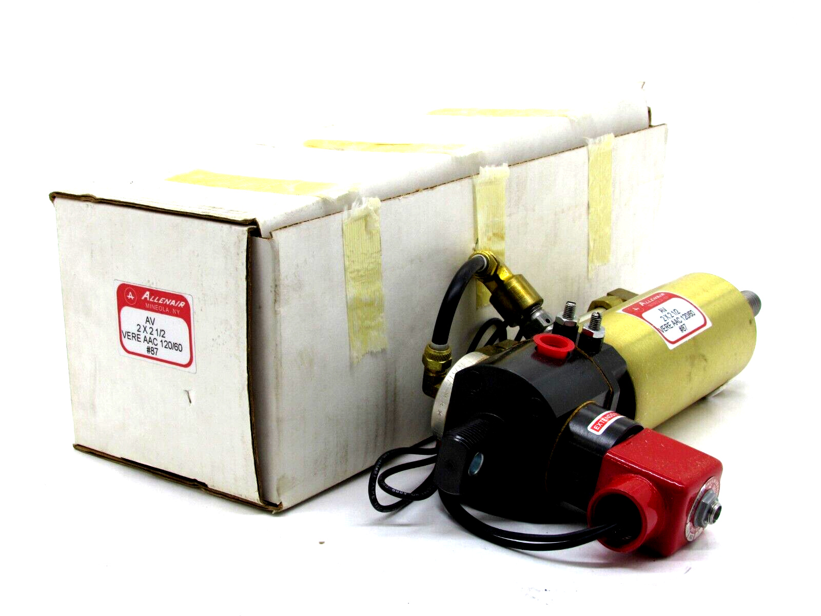 NEW ALLENAIR AV 2X2 1/2 VERE AAC 120/60 PNEUMATIC CYLINDER - SB ...